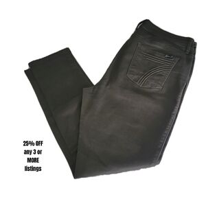 Seven7 Jeans Size 14 Skinny Green Pencil Vintage